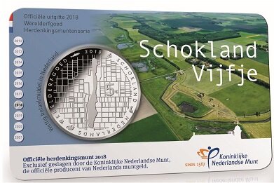 Nederland 5 euro 2018 