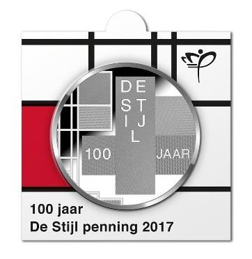 Nederland penning in munthouder 2017 