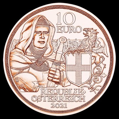 Oostenrijk 10 euro 2021 