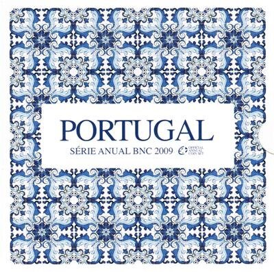 Portugal BU-set 2009, met normale 2 euromunt