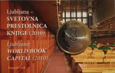 Slovenië 3 euro 2010 