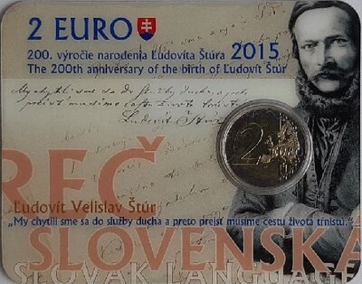 Slowakije 2 euro 2015 