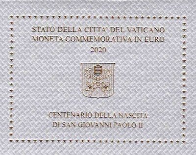 Vaticaanstad 2 euro 2020 