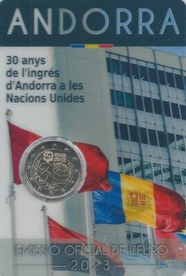 Andorra 2 euro 2023 
