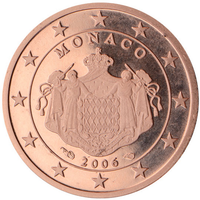 Monaco 2 cent Jaartal te selecteren Albert II