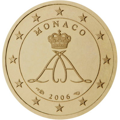 Monaco 10 cent Jaartal te selecteren Albert II