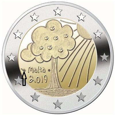 Malta 2 Euro 2019 