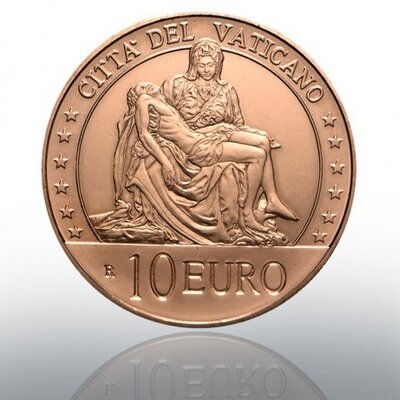 Vaticaanstad 10 Euro 2020 