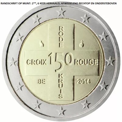 België 2 Euro 2014 