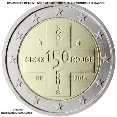 België 2 Euro 2014 