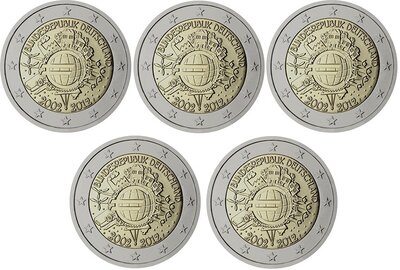 Duitsland 2 Euro 2012 