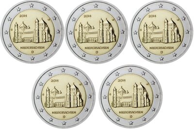 Duitsland 2 Euro 2014 