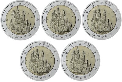 Duitsland 2 Euro 2012 