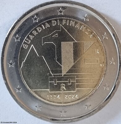 Italië 2 Euro 2024 