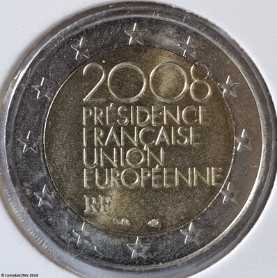 Frankrijk 2 Euro 2008 