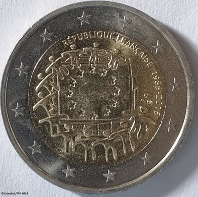 Frankrijk 2 Euro 2015 