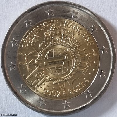Frankrijk 2 Euro 2012 