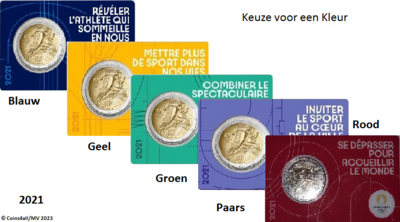 Frankrijk 2 Euro 2021 