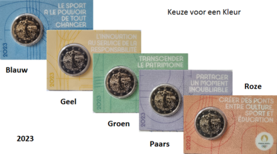 Frankrijk 2 Euro 2023 