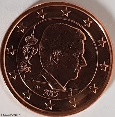 België 5 Cent Jaartal te selecteren Filip