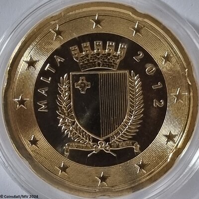 Malta 20 cent Jaartal te selecteren