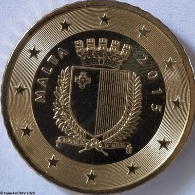 Malta 50 cent Jaartal te selecteren