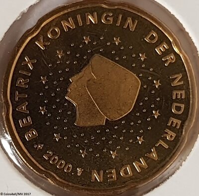 Nederland 20 cent 