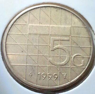 5 Gulden 1999, FDC