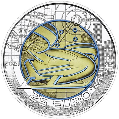 Oostenrijk 25 Euro 2021 