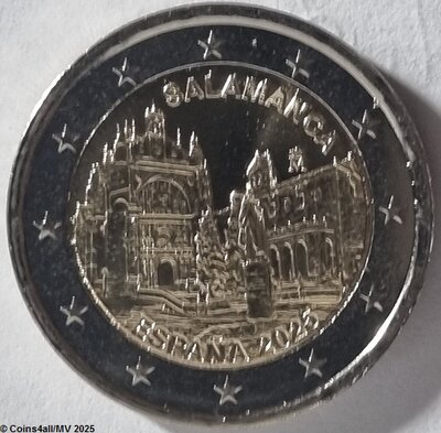 Spanje 2 Euro 2025 