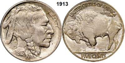 5 Cents 1913, zonder mmt, Keuze kwaliteit