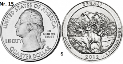 25 Cent 2012, Denali National Park and Preserve, Alaska mmt S