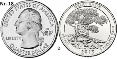 25 Cent 2013, Great Basin National Park, Nevada mmt D