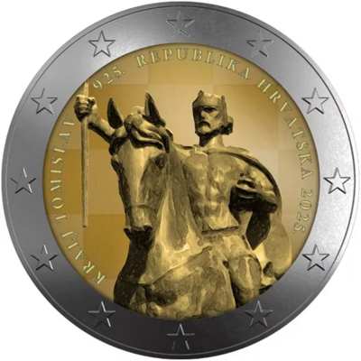 2025: Kroatië 2 Euro 2025 