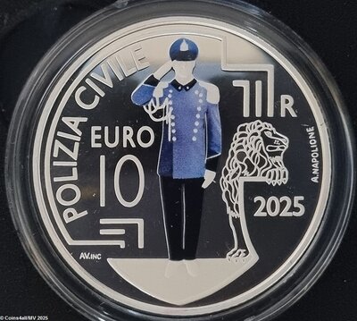 San Marino 10 Euro 2025 