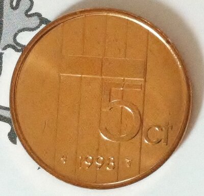 Beatrix 5 Cent 1998, FDC