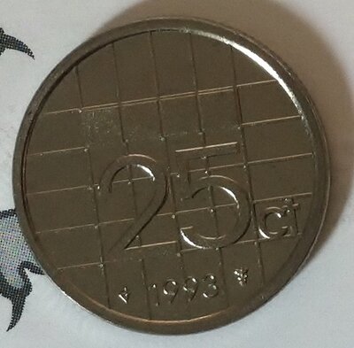 Beatrix 25 Cent 1993, FDC