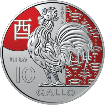 San Marino 10 Euro 2025 