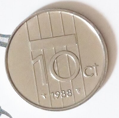 Beatrix 10 Cent 1988, FDC