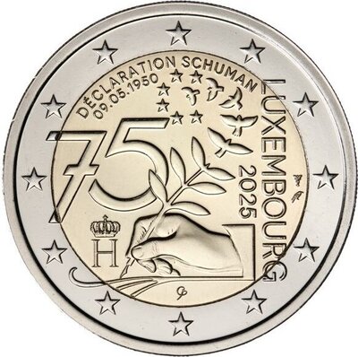 Luxemburg 2 Euro 2025 