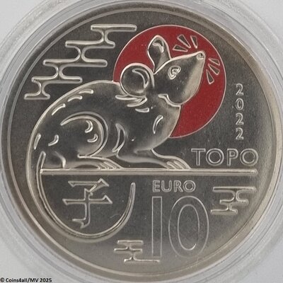 San Marino 10 Euro 2022 