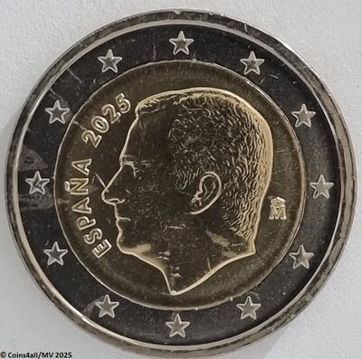 Spanje 2 euro Jaartal selecteren Felipe VI