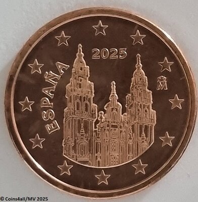 Spanje 5 cent Jaartal selecteren Felipe VI