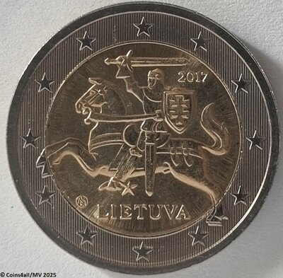 Litouwen 2 Euro Jaartal te selecteren