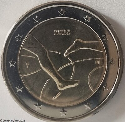 Finland 2 Euro 2025 