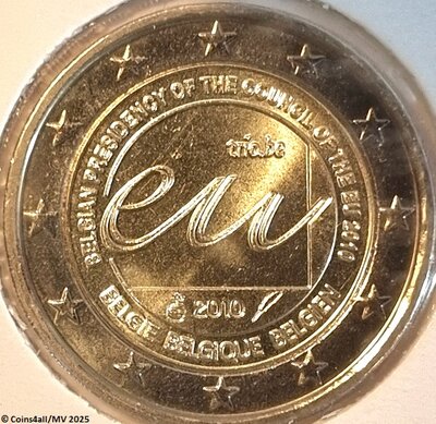 België 2 Euro 2010 