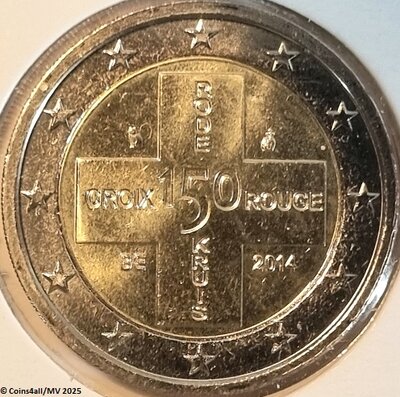 België 2 Euro 2014 
