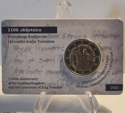 Kroatië 2 Euro 2025 