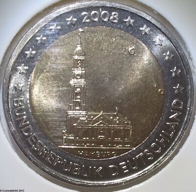 Duitsland 2 Euro 2008 