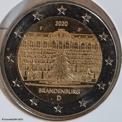 Duitsland 2 Euro 2020 